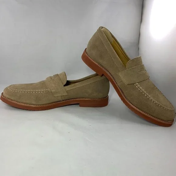 Mercanti Fiorentini Clip Grey Leather Loafers, size 8M, pre loved Mercanti Fiorentini Women main image 3